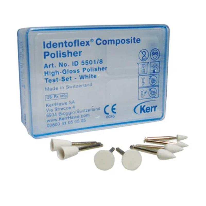 Полиры д/композитов / Identoflex Composite High-Gloss Polishers для зерк блеска чашечка белые 12шт ID5481/12 купить