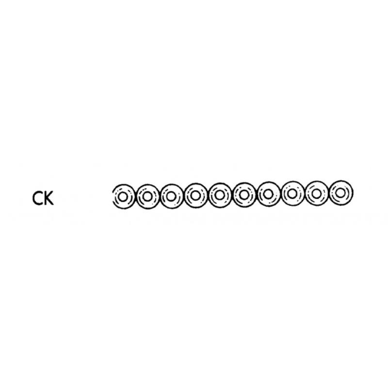 Цепочка эластичная (С модули) / Chain (C Module) C-1 L Clear Medium 3,8мм 406-031 купить