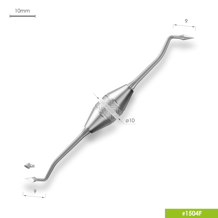 Картинка Инструмент для моделирования ручка 10мм 1504F, Фабри-Мастер Ди 0 из 3 