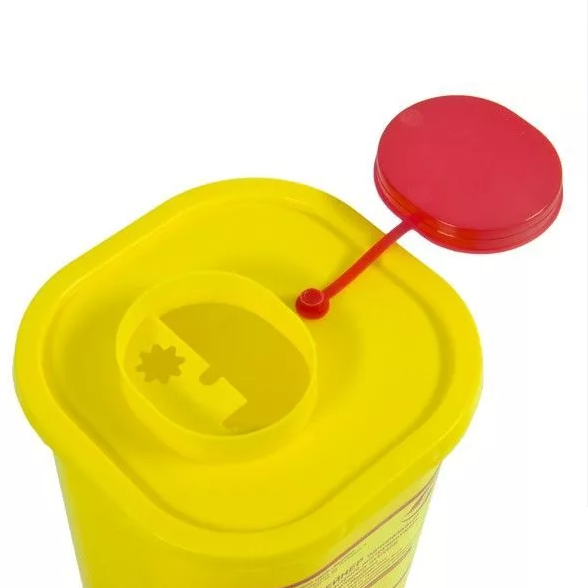 Картинка Емкость-контейнер 0,5л желтый д/сбора острого инструментария одноразовый класса Б Респект 0 из 1 