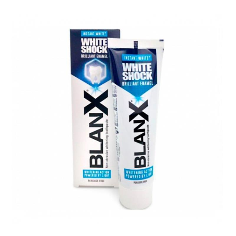 Зубная паста Blanx Whate Shock blue formula Instant White / Бланкс 50мл