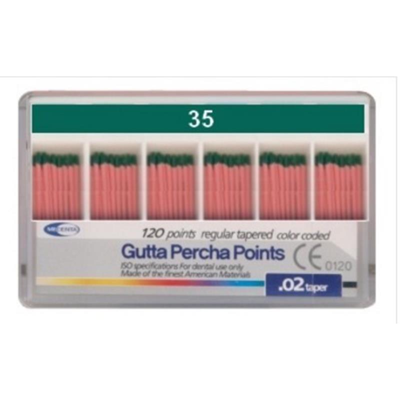 Штифты гуттаперчевые №35 120шт Sure Endo купить