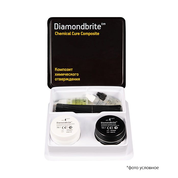 Даймондбрайт / DIAMONDBRITE (Chemical Cure Composite) композит х/о в  наборе купить