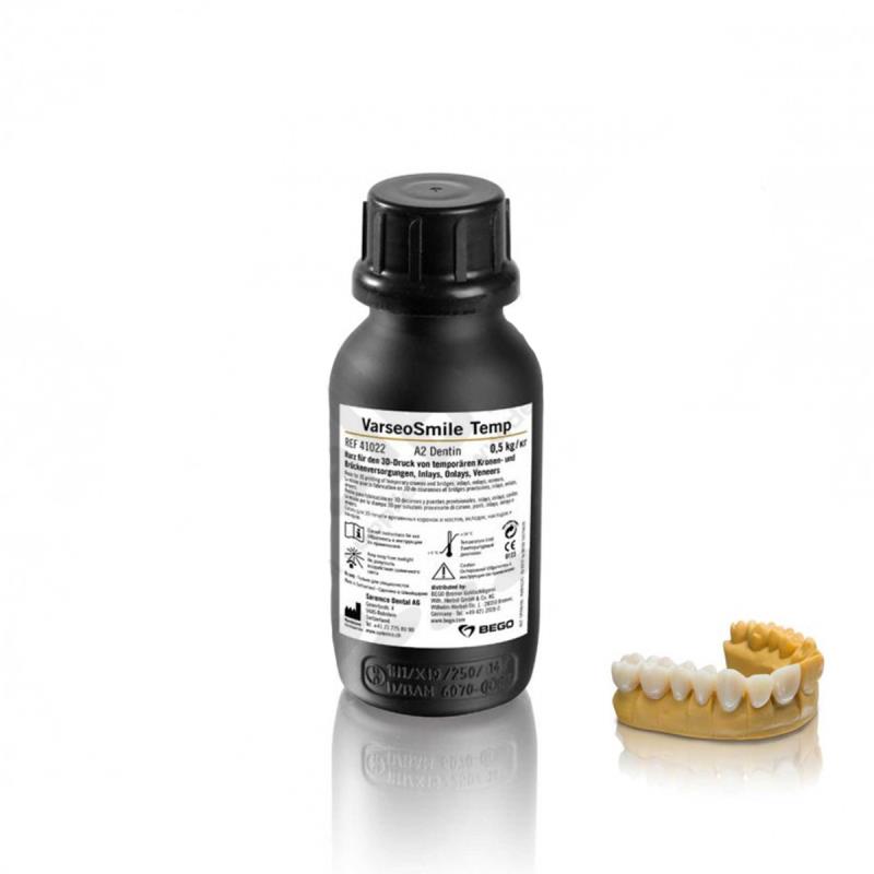 Материал стоматологический(смола) для 3D-печати VarseoSmile  Temp A2 250гр,  41102 купить